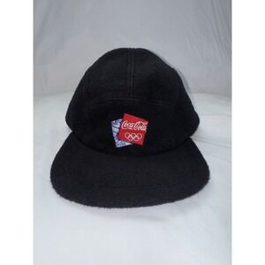Vintage Coca Cola Salt‎ Lake Winter Olympics 2002 Fleece Hat Red NWT!!!